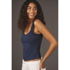 Maeve Anthropologie Trapunto Tank Princeton Blouse Top Sleeveless S NWD 280446